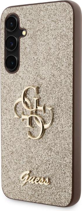 Produktbild Guess GUHCS23FEHG4SGD S23 FE S711 złoty/gold hardcase Glitter Script Big 4G (Samsung Galaxy S23 FE)