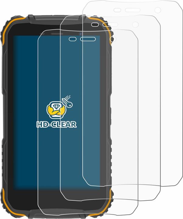 Produktbild BROTECT Schutzfolie Displayschutz Displayschutzfolie Folie Klar Transparent (6 Stück, Doogee S35)