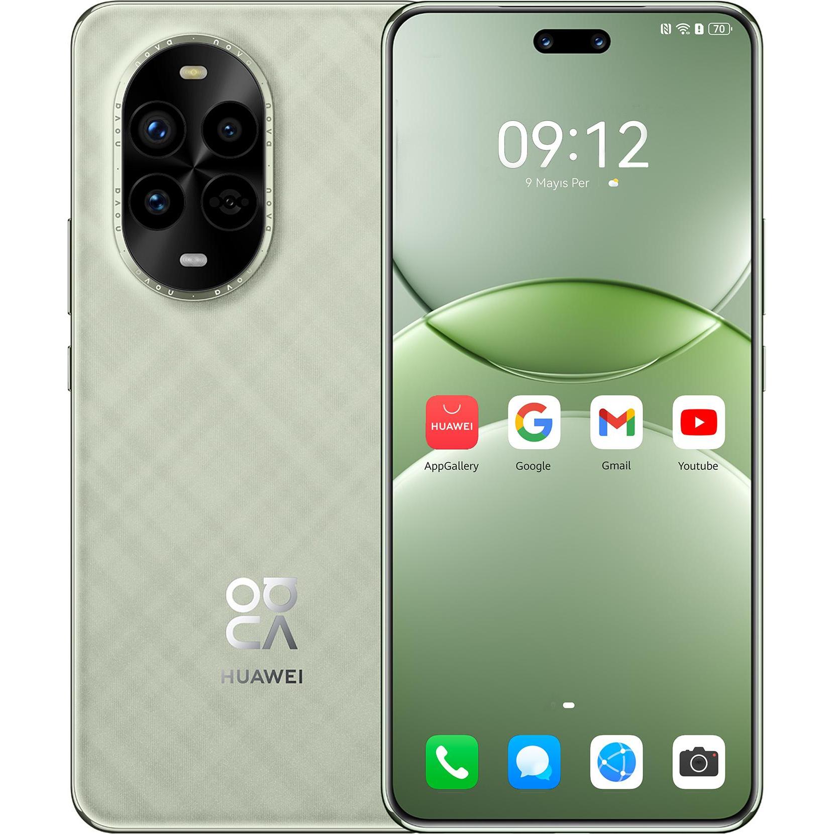 Huawei Nova 13 Pro (512 GB, Loden Green, 6.77", 50 Mpx, 4G), Smartphone, Grün