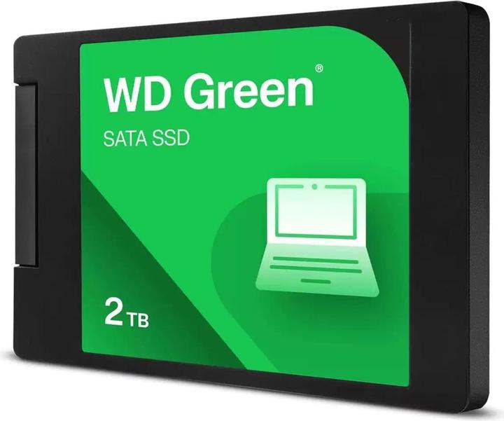 Image du produit WD Green SATA SSD 2TB 2.5inch (2000 Go, 2.5")