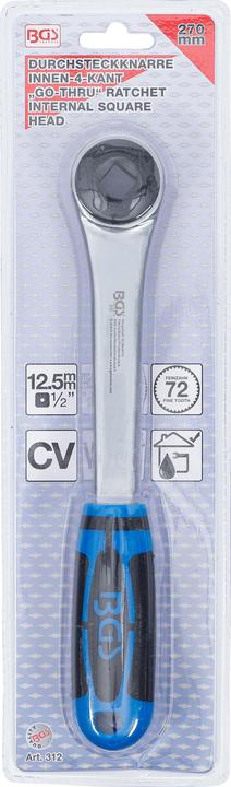 Actual product image BGS Push-through Ratchet internal square 12.5 mm (1/2") (1/2")