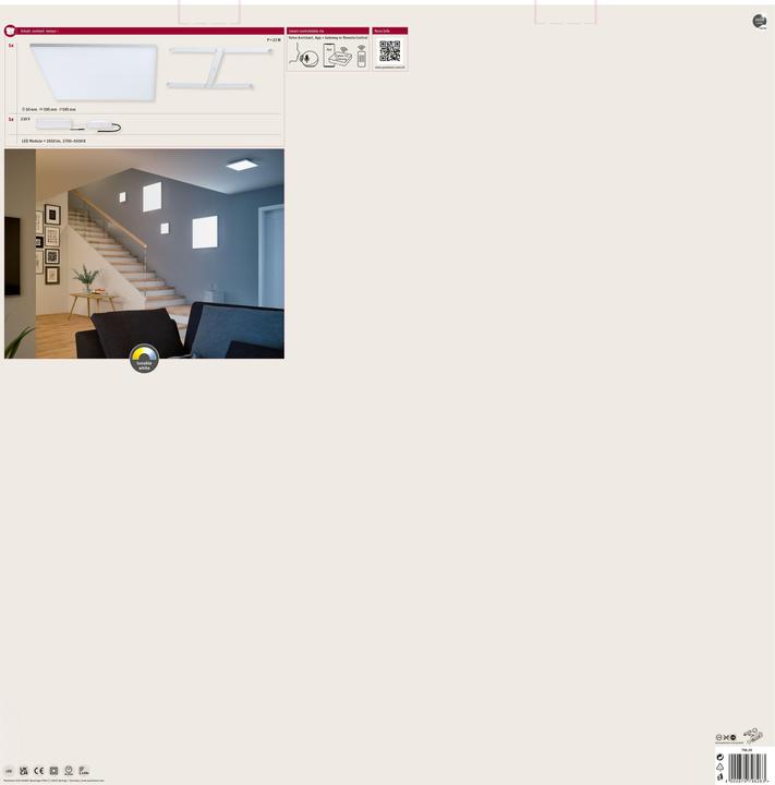 Produktbild Paulmann Panel Verlora Zigbee (2200 lm)
