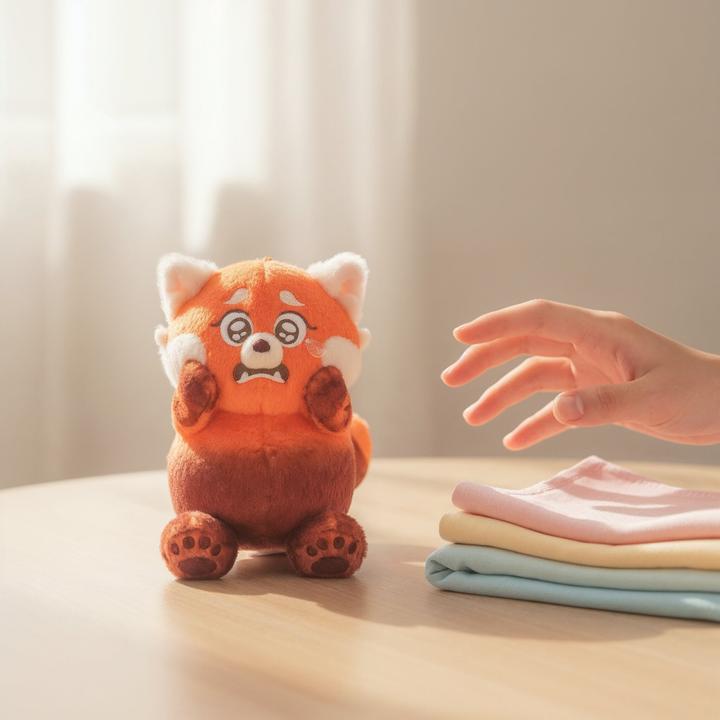 Immagine prodotto Disney Portachiavi in peluche Little Panda Mei