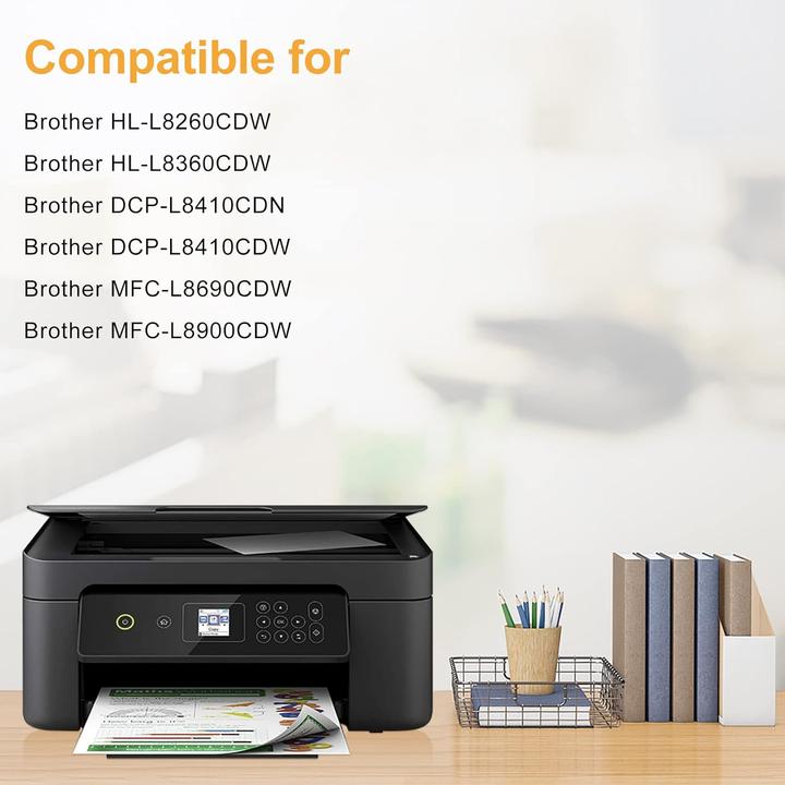 Produktbild LeciRoba TN-423 Toner-Set für Brother Drucker (5 Stück) (M, C, Y)