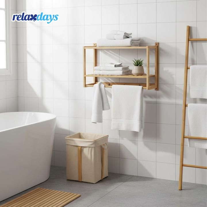 Actual product image Relaxdays Wall shelf (60 x 23.50 x 40 cm)
