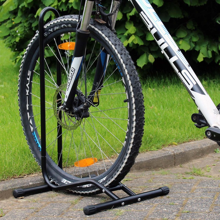 Produktbild Toboli Mobiler Fahrradständer 1 Fahrrad Bodenständer Reparatur Montageständer