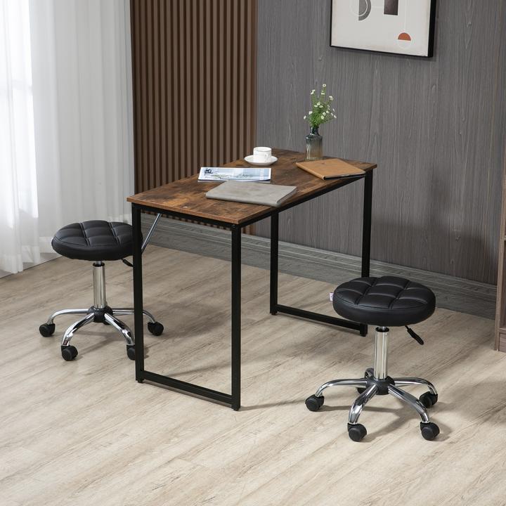 Actual product image Homcom Roller stool set of 2