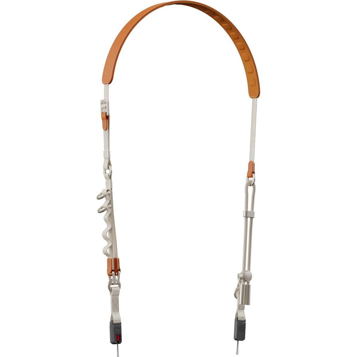 Ulanzi YF01 Camera & Smartphone Strap w/ USB-Cable - Orange (Tracolla), Cinghia per fotocamera, Arancia