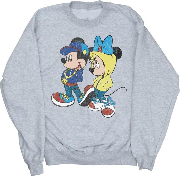 Immagine prodotto Disney Mickey And Minnie Mouse Pose Felpa Uomo (XL)