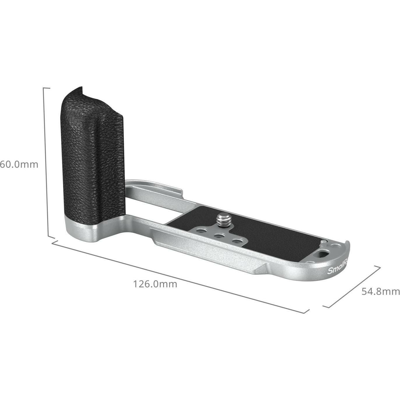 Thumbnail - SmallRig 4713 Silicone L Shape Handle for X T50 (Silver) (Griff), Video Zubehör, Silber