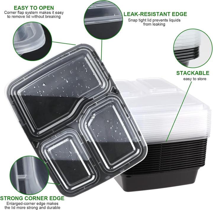 Produktbild SkingHong Meal Prep Container-Set