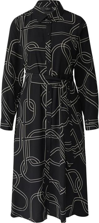 Image du produit s.Oliver Kleid Hemdblusenkleid mit Eingrifftaschen und Bindegürtel (40)