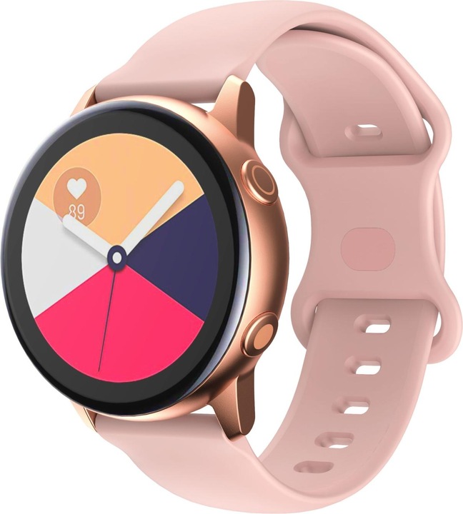 Produktbild Cadorabo Armband für Samsung Galaxy Gear (22 mm, Silikon, Ticwatch Pro)