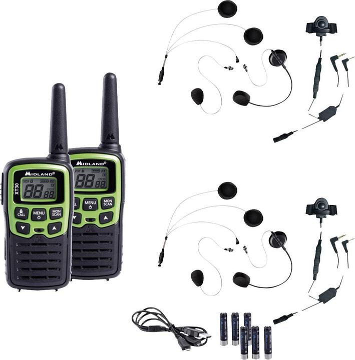 Produktbild Midland Motorrad-Funkset C1177.S1 XT30 (6 km)