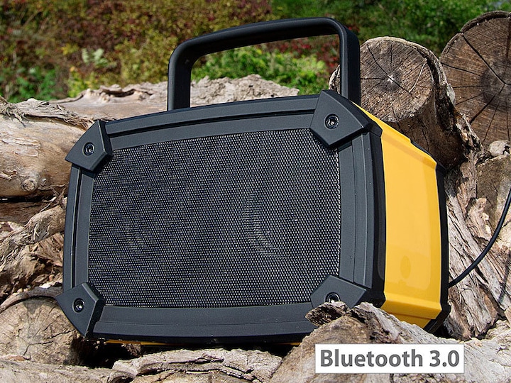 Image du produit Auvisio Haut-parleur d'extérieur avec Bluetooth (Fonctionnement sur secteur, Fonctionnement sur batterie)