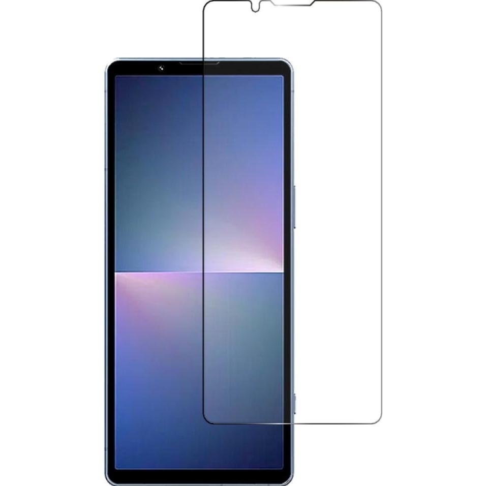 Screenguard Sony Xperia 5 V Panzerglas Schutzfolie Case Friendly Design (Sony Xperia 5 V), Smartphone Schutzfolie, Trans...