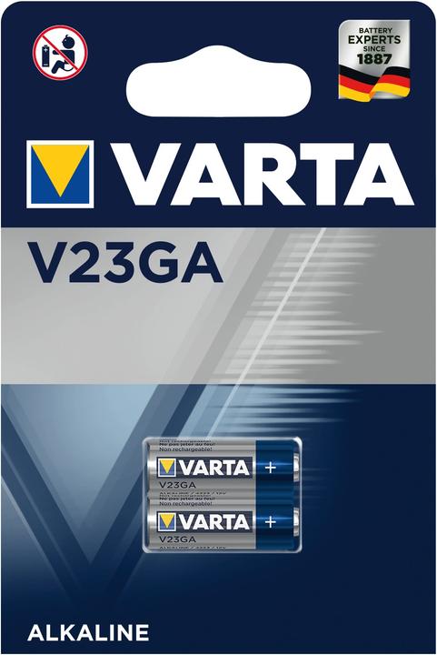 Actual product image Varta Electronics V23GA (2 pcs., A23, 50 mAh)