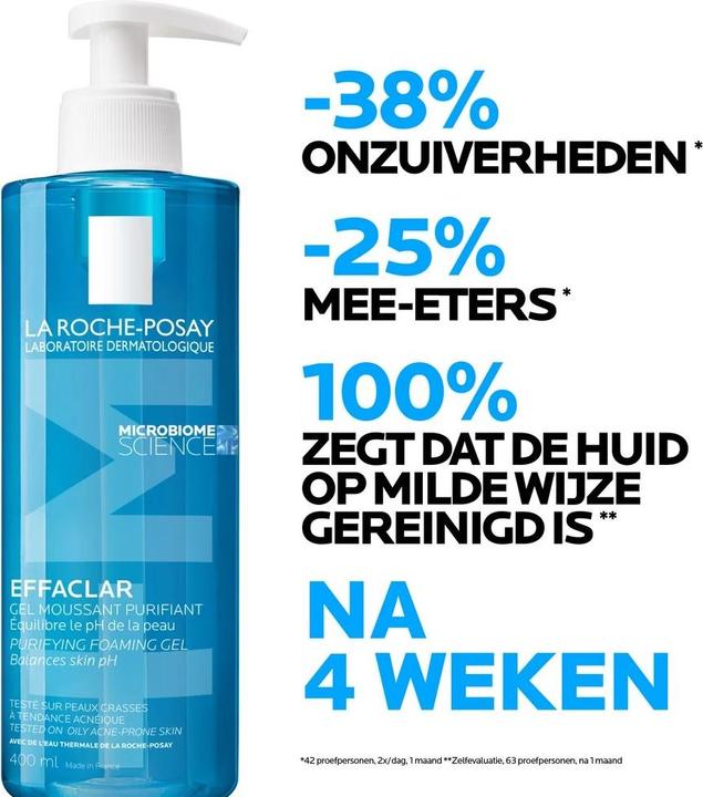 Actual product image La Roche Posay Effaclar Foaming Cleansing Gel (Cleansing gel)