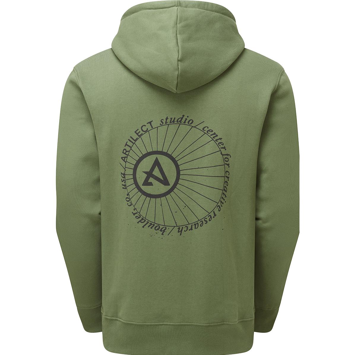 Thumbnail - Artilect, Herren, Pullover, Ratio Hoodie, Grün, (M)