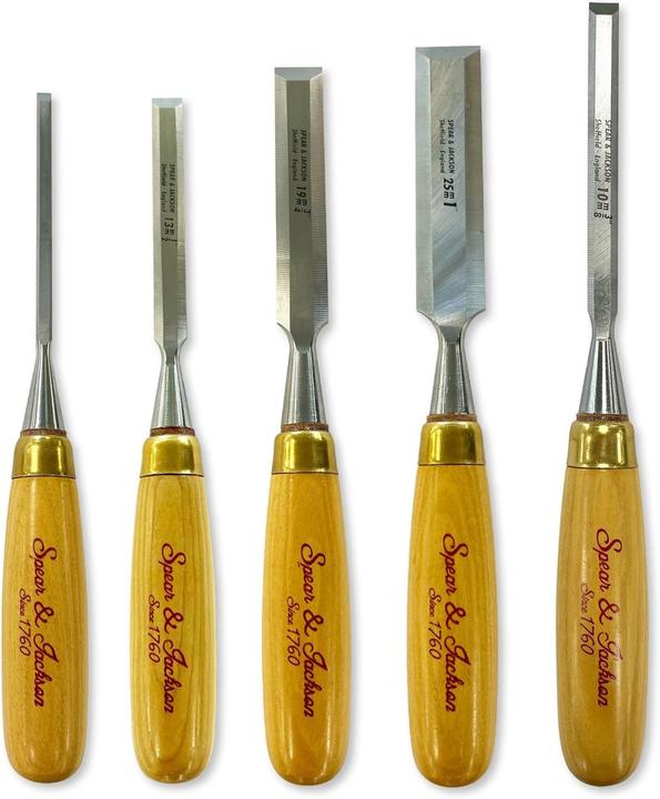 Actual product image Spear & Jackson Professional Wood Chisel Set