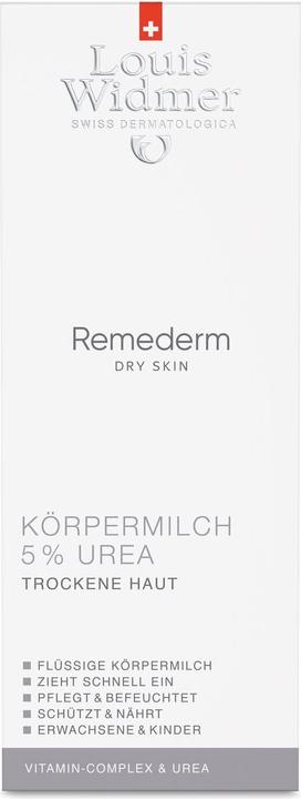 Actual product image Louis Widmer Remederm (Body milk, 200 ml)