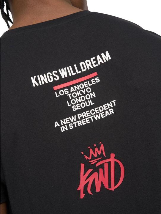 Actual product image Kings Will Dream Mens Tagged Back Print T-Shirt (M)