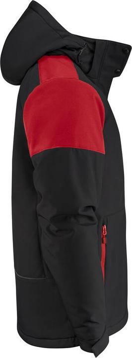 Actual product image Sharp Prime Padded Softshell Jas heren zwart/rood - maat XL (XL)