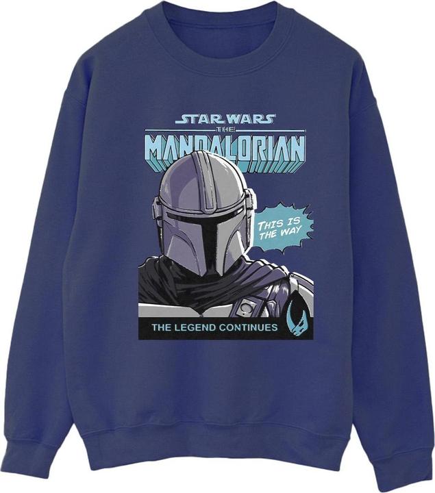 Immagine prodotto Star Wars Mando Comic Cover Felpa Donna (XXL)