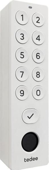 Actual product image Tedee Go 2 mit Keypad Pro (Fingerprint, Smartphone, Electronic numerical code)