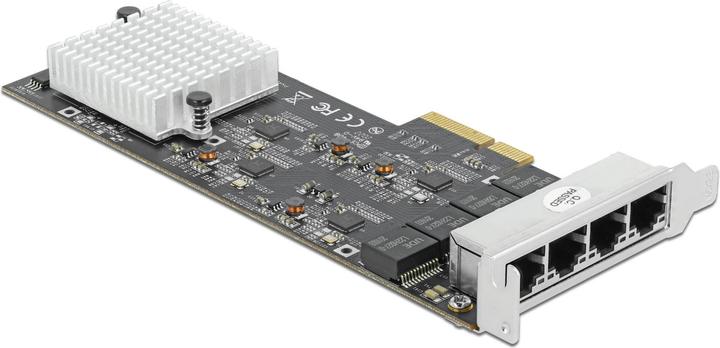 Produktbild Delock Netzwerkkarte 4x 2.5Gbps, RTL8125B PCI-Express x4 (RJ45)