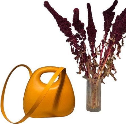 Produktbild Only-Bags.Store Lederumhängetasche, Elegante eiförmige Ledertasche, Trendy Daily Fashion Umhängetasche, Niedliche