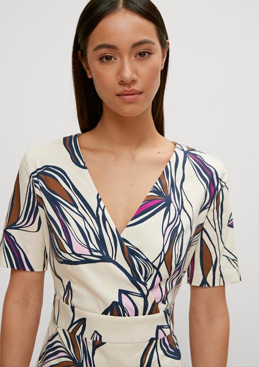 Produktbild Comma Kleid Etuikleid mit floralem Muster (36)