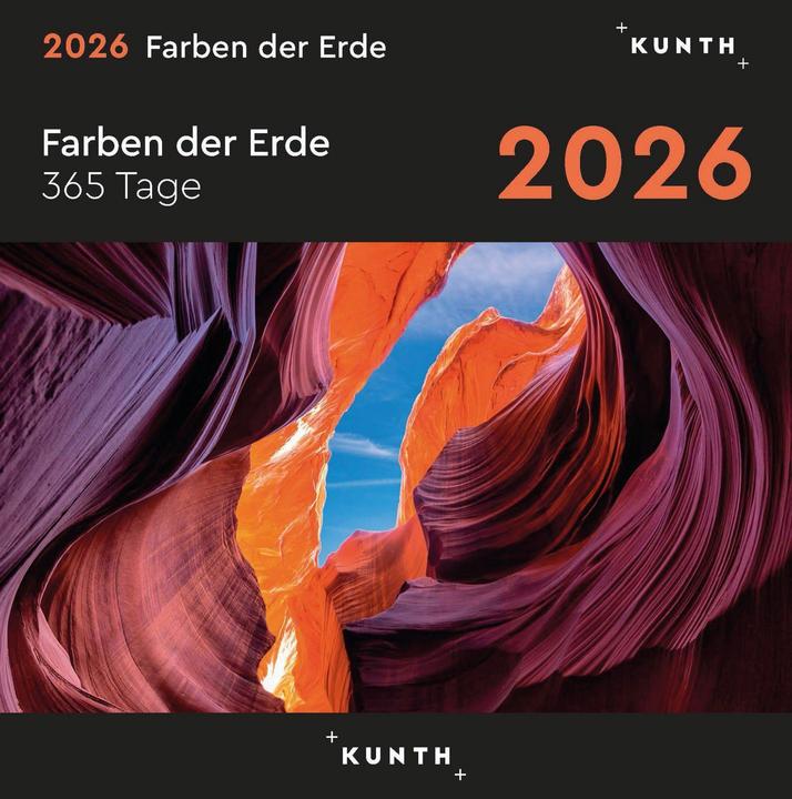 Produktbild Farben der Erde - 365-Tage-Abreisskalender 2026