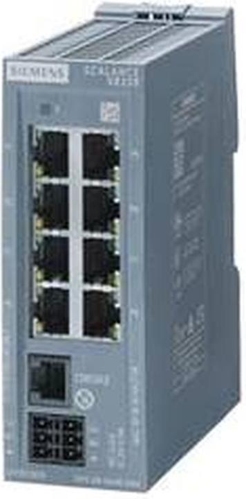 Immagine prodotto Siemens SIEM 6GK5208-0BA00-2TB2 SCALANCE XB208 m IE switch 8X 10/100 Mbit/s (8 porte)