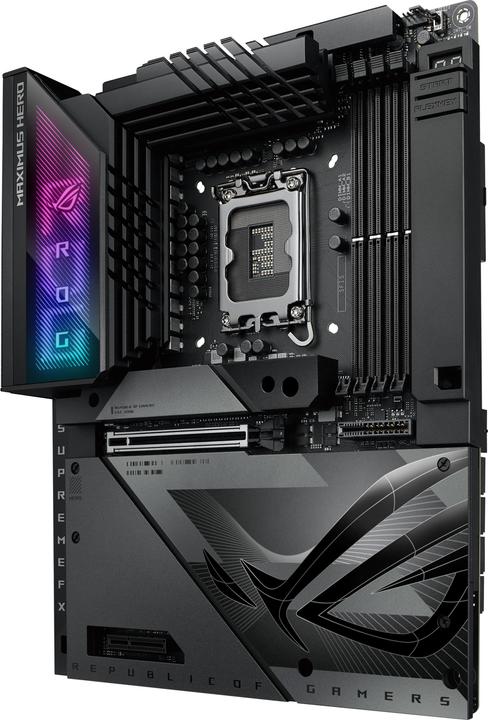 Image du produit ASUS MB ROG MAXIMUS Z790 HERO BTF (Intel,1700,DDR5,ATX) (LGA 1700, Intel Z790, ATX)