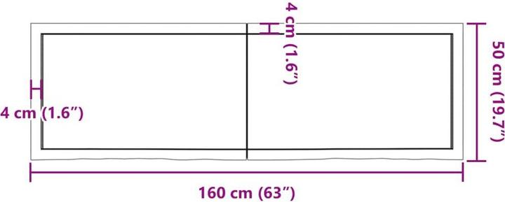 Immagine prodotto VidaXL Emerald (160 x 50 x 4 cm)