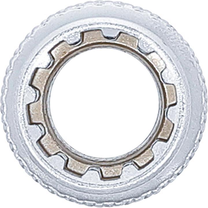 Produktbild BGS Steckschlüssel-Einsatz Gear Lock Antrieb Innenvierkant 10 mm (3/8") SW 10 mm (10 mm)