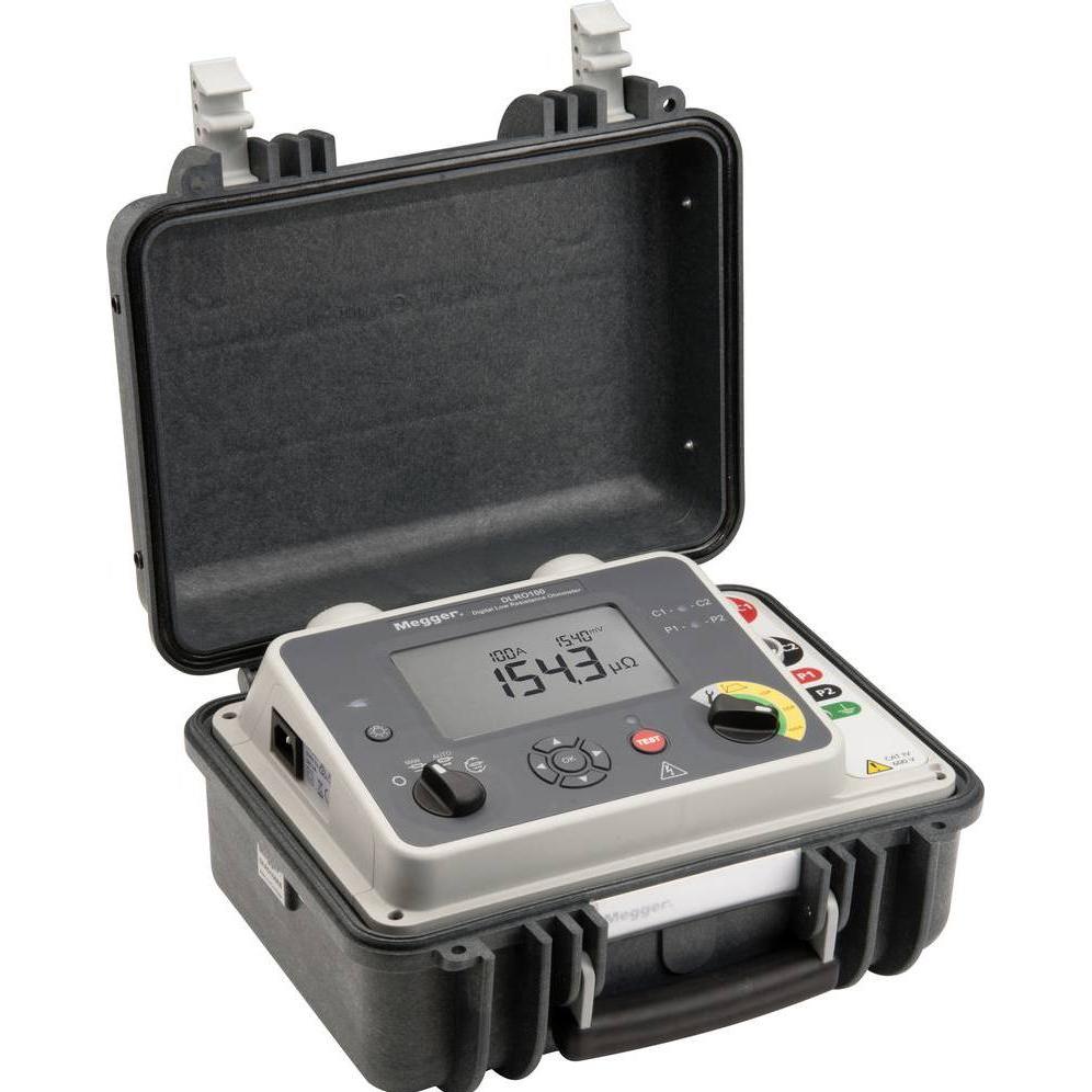 Megger, Rilevatore, DLRO100XB (P2 - SCHUKO) Mikroohmmeter