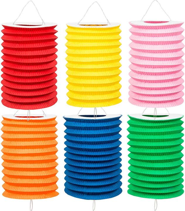 Boland Gekleurde pull-lampion