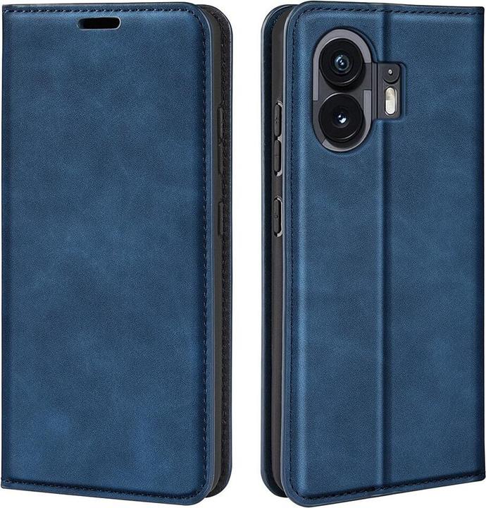 Actual product image Cover-Discount Nothing Phone (2) - Stand Flip Case cover blue (Nothing Phone (2))