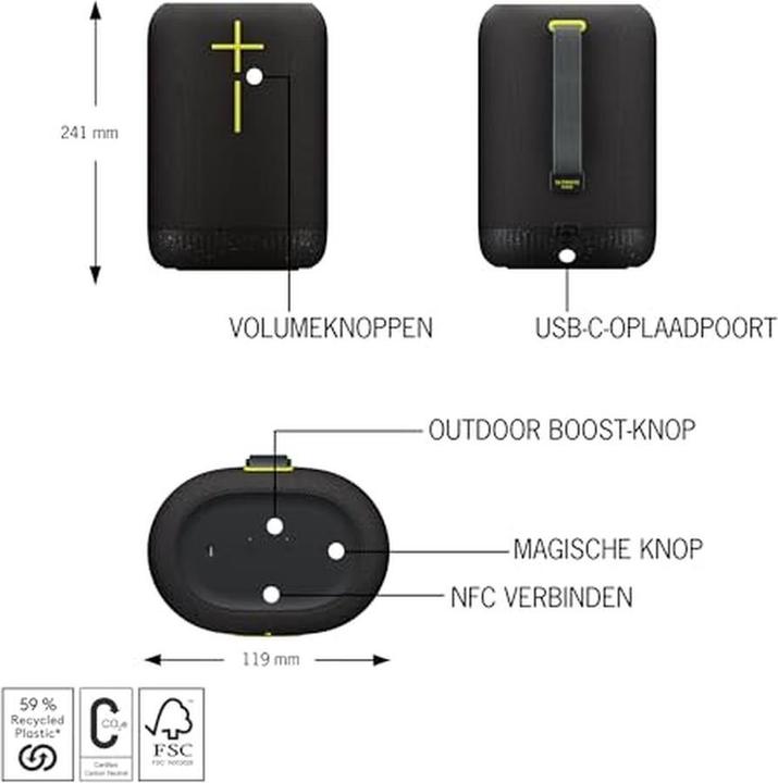 Actual product image UE Epicboom (17 h)