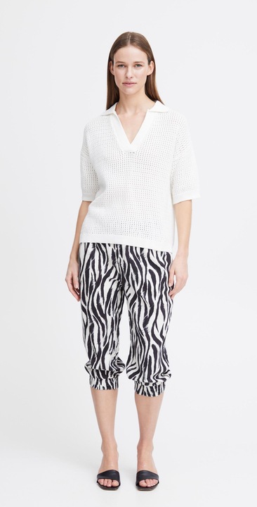 Actual product image B.young BYFALAKKA CAPRI PANTS 20813372 (42)