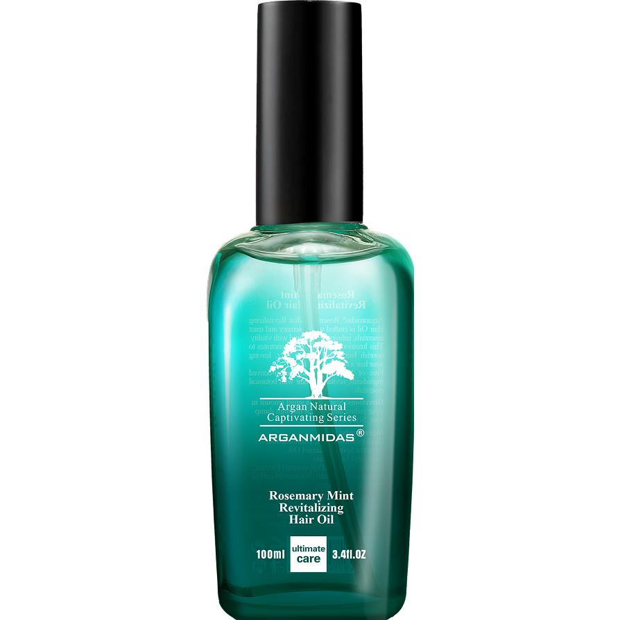 Arganmidas, Olio + Siero per capelli, - Rosemary Mint Revitalizing Hair Oil - 100ml (100 ml)