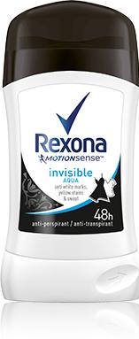 Produktbild Rexona Invisible Aqua (Stick, 40 ml)