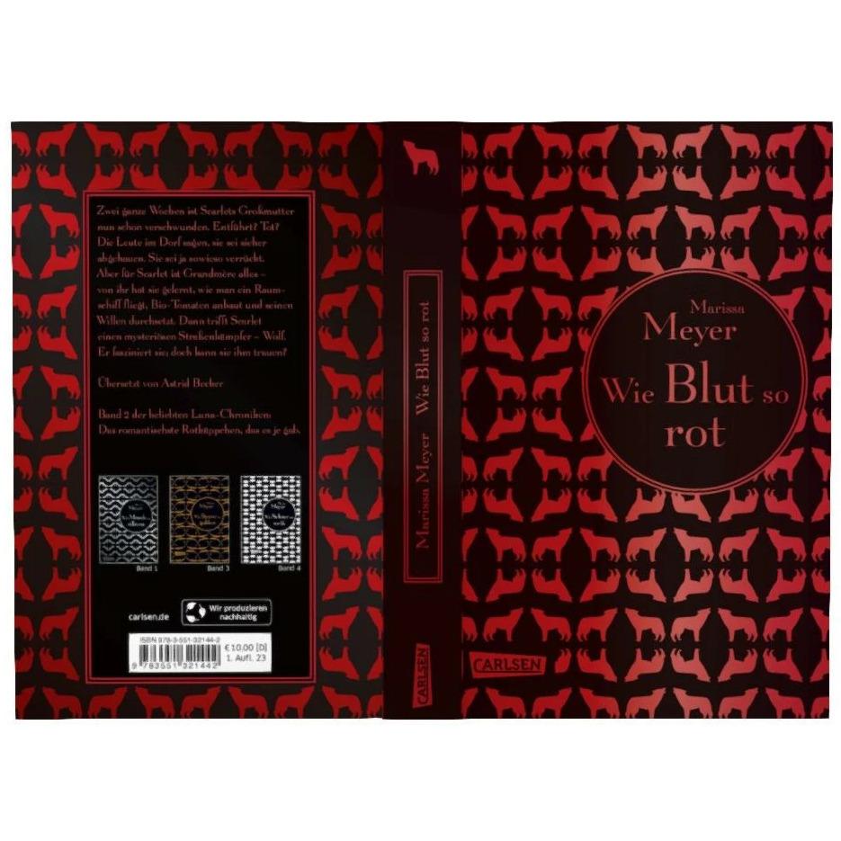 Thumbnail - Die Luna-Chroniken 2: Wie Blut so rot, Kinderbücher von Marissa Meyer, Astrid Becker