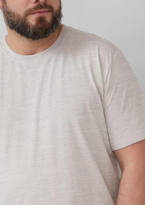Immagine prodotto S.Oliver T-Shirt Meliertes T-Shirt aus Baumwollmix (XXL)