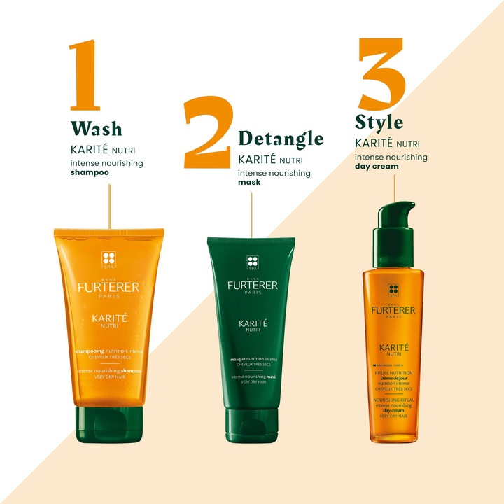 Image du produit Rene Furterer Karité Nutri Crème de jour nutrititon - sans rinçage (100 ml)