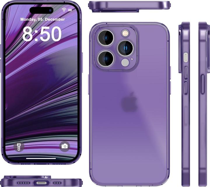 Actual product image Nalia Extremely Thin 0.3mm Matt Hardcase (Apple iPhone 14 Pro Max)