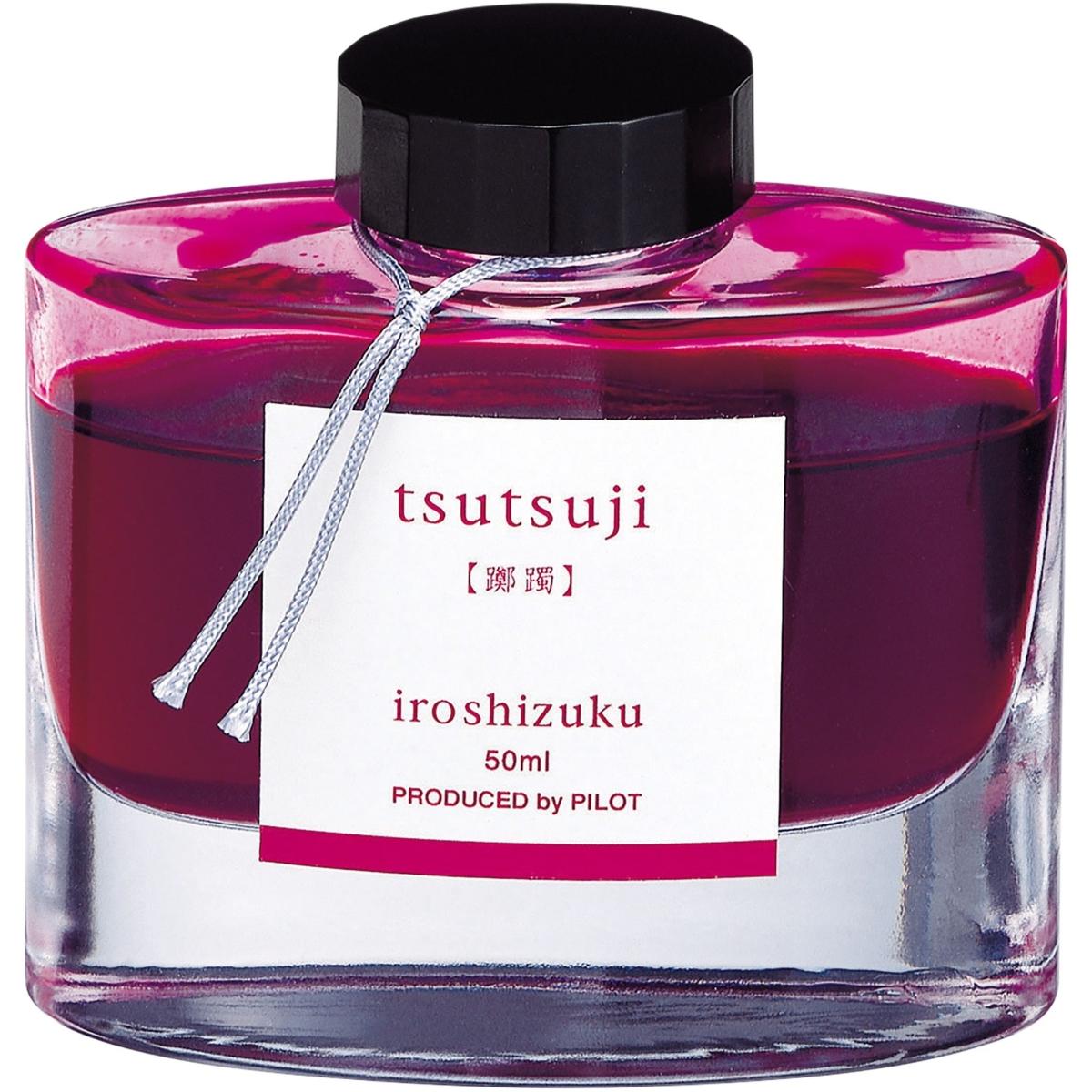 Pilot, Ersatzpatrone, Iroshizuku Tinte 50ml - TSUTSUJI (Füllertinte, Pink)