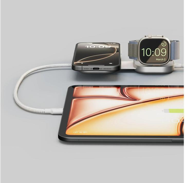 Image du produit Zens Charging Cable USB C-C Pro 3 White (1.50 m, USB 3.2 Gen 1, 240 W)